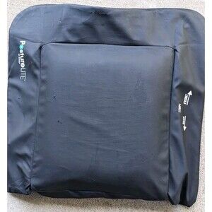 Roho Posture Lite Wheelchair Seat Cushion 16"x18"  Side & Front Overflow Chamber
